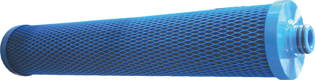 10µ Kohlefilter, für Reiser Untertisch Filtergehäuse, 29mm Nippel, 20 Zoll